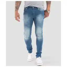 Netto Marken-Discount Rock Creek Jeans Slim Fit Hellblau Angebot