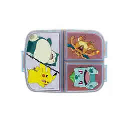 Netto Marken-Discount Pokemon Kinder Brotdose – Lunchbox mit 3 Fächern Angebot