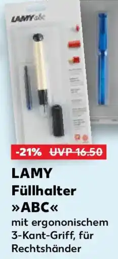 Kaufland LAMY Füllhalter ABC Angebot