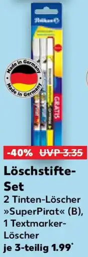 Kaufland Pelikan Löschstifte Set Angebot