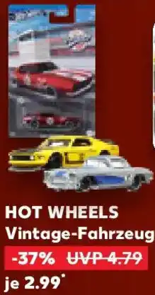 Kaufland HOT WHEELS Vintage-Fahrzeug Angebot