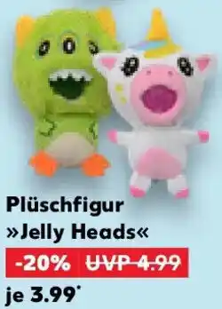 Kaufland Plüschfigur Jelly Heads Angebot