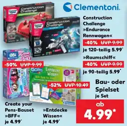 Kaufland Clementoni Bau- oder Spielset Angebot