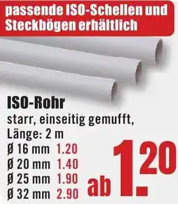 B1 Discount Baumarkt ISO-Rohr Angebot