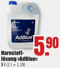 B1 Discount Baumarkt Harnstofflösung AdBlue Angebot
