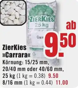 B1 Discount Baumarkt ZierKies Carrara Angebot