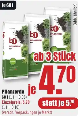B1 Discount Baumarkt b1 Pflanzerde Angebot