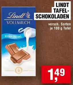 EDEKA Foodservice Lindt Tafel Schokoladen Angebot