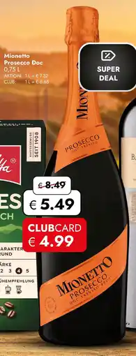 Travel Free Mionetto Prosecco Doc Angebot