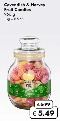 Travel Free Cavendish & Harvey Fruit Candies Angebot