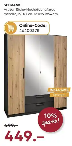 Möbel Buss Schrank Angebot