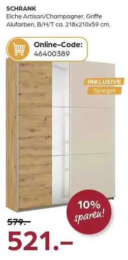 Möbel Buss Schrank Angebot