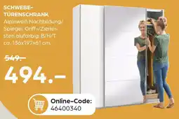 Möbel Buss Schwebetürenschrank Angebot