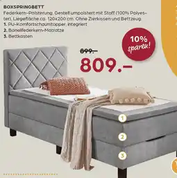 Möbel Buss Boxspringbett Angebot