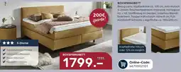 Möbel Buss Boxspringbett Angebot