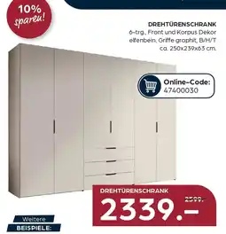 Möbel Buss Drehtürenschrank Angebot