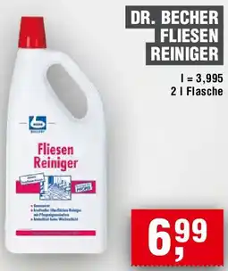 EDEKA Foodservice DR. BECHER Fliesen Reiniger Angebot