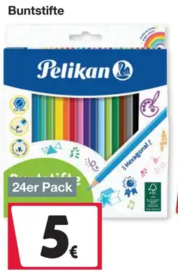 Woolworth Pelikan Buntstifte Angebot