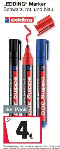 Woolworth EDDING Marker Angebot