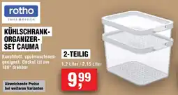 EDEKA Foodservice Rotho kühlschrank organizer set cauma Angebot