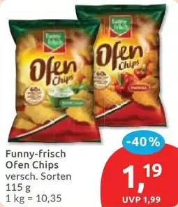 Budni Funny-frisch Ofen Chips Angebot