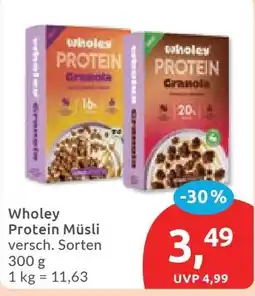 Budni Wholey Protein Müslis Angebot