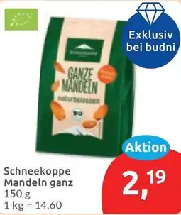 Budni Schneekoppe Mandeln ganz Angebot