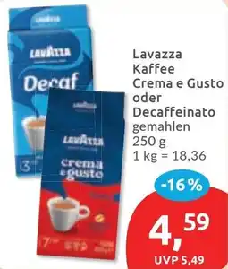 Budni Lavazza Kaffee Angebot