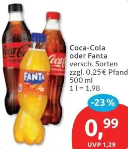 Budni Coca-Cola oder Fanta Angebot