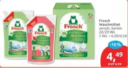 Budni Frosch Waschmittel Angebot