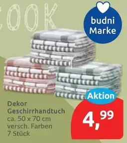 Budni budni Marke Dekor Geschirrhandtuch Angebot