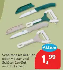 Budni Schälmesser oder Messer und Schäler Angebot