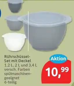 Budni Rührschüssel-Set mit Deckel Angebot