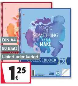 Woolworth COLLEGEBLOCK Angebot
