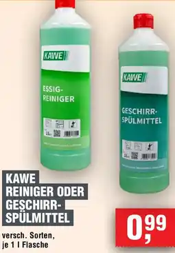 EDEKA Foodservice KAWE Reiniger oder Geschirrspülmittel Angebot