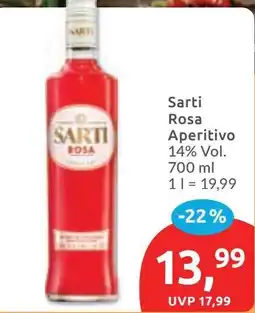 Budni Sarti Rosa Aperitivo Angebot