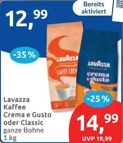 Budni Lavazza Kaffee Crema e Gusto oder Classic Angebot