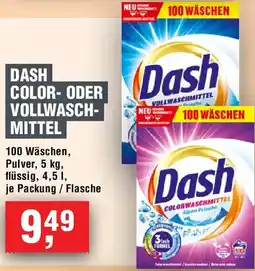 EDEKA Foodservice Dash Color- oder Vollwaschmittel Angebot