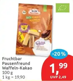 Budni Fruchtbar Pausenfreund Waffeln-Kakao Angebot