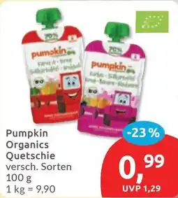 Budni Pumpkin Organics Quetschie Angebot