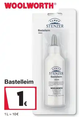 Woolworth STENZER Bastelleim Angebot