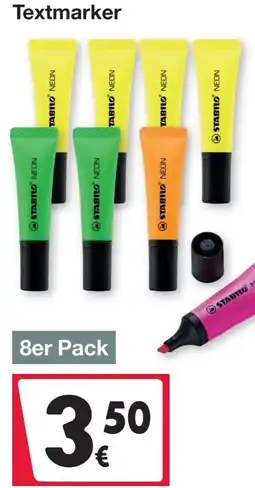 Woolworth Textmarker STABILO NEON Angebot