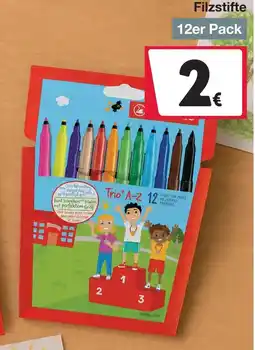 Woolworth Filzstifte Trio A-Z Angebot