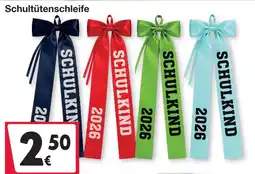 Woolworth Schultütenschleife Angebot
