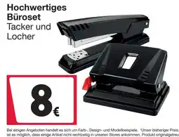 Woolworth Hochwertiges Bürosset Tacker und Locher Angebot