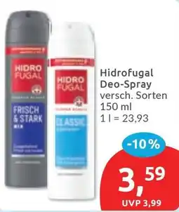 Budni Hidrofugal Deo-Spray Angebot