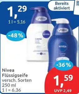 Budni Nivea Flüssigseife Angebot
