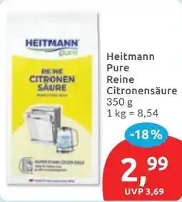 Budni Heitmann Pure Reine Citronensäure Angebot