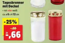 Thomas Philipps Tagesbrenner mit Deckel Angebot
