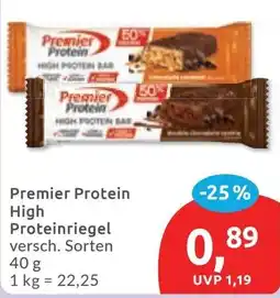 Budni Premier Protein High Proteinriegel Angebot